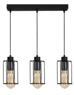 Lampa, wisząca, sufitowa, industrialna, loft, czarna, INGRID, 14-352