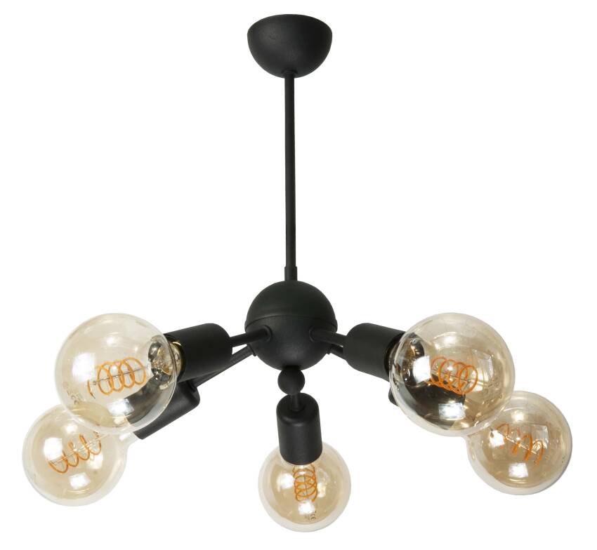 Plafon sufitowy industrialny loft czarny DOLCE 13-110