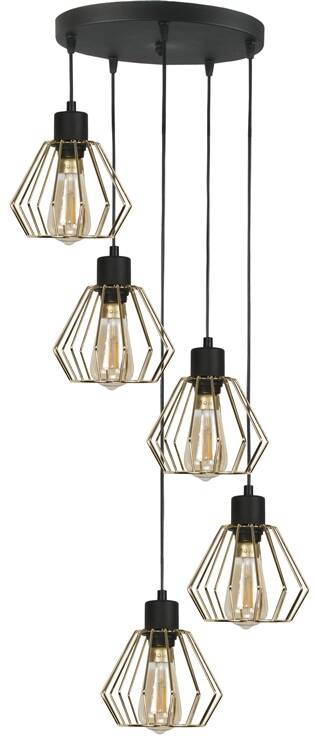Nowoczesna, lampa, wisząca, do salonu, GIRO 14-309