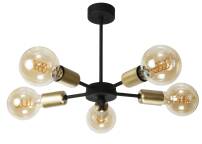 Plafon sufitowy industrialny loft czarny ROCKFORD 13-130