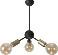 Plafon sufitowy industrialny loft czarny SIRO 13-102