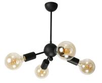 Plafon sufitowy industrialny loft czarny DOLCE 13-111