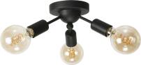 Plafon sufitowy industrialny loft czarny MORGANA 13-152
