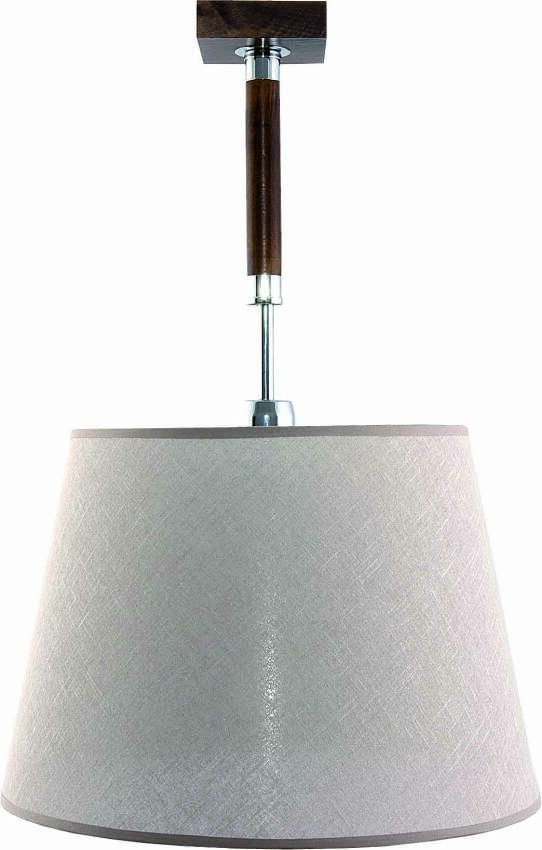 Lampa wisząca sufitowa abażur coffe TRYNI 0-413