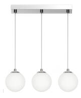 LAMPA WISZĄCA SUFITOWA KLOSZ SZKLANY KULA LED E14 PELOTE 14-392