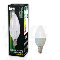 ŻARÓWKA LED E14 5W 4000K Z CHIPEM SAMSUNGA